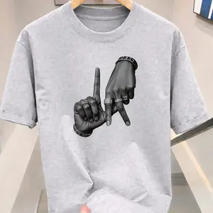 Kaos Oblong LOS ANGELES Pria Baju Distro Cowok Atasan Lengan Pendek T-shirt