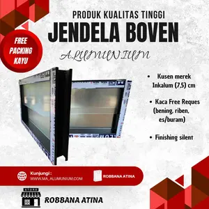 Jendela Boven aluminium 40x60 cm Boven jendela aluminium T40xL60 kaca mati zigzag angin tersedia warna putih,coklat, hitam gratis palet Jendela aluminium boven loster/roster aluminium boven jendela aluminium kaca mati zigzag 60x30 cm tinggal pasangZi