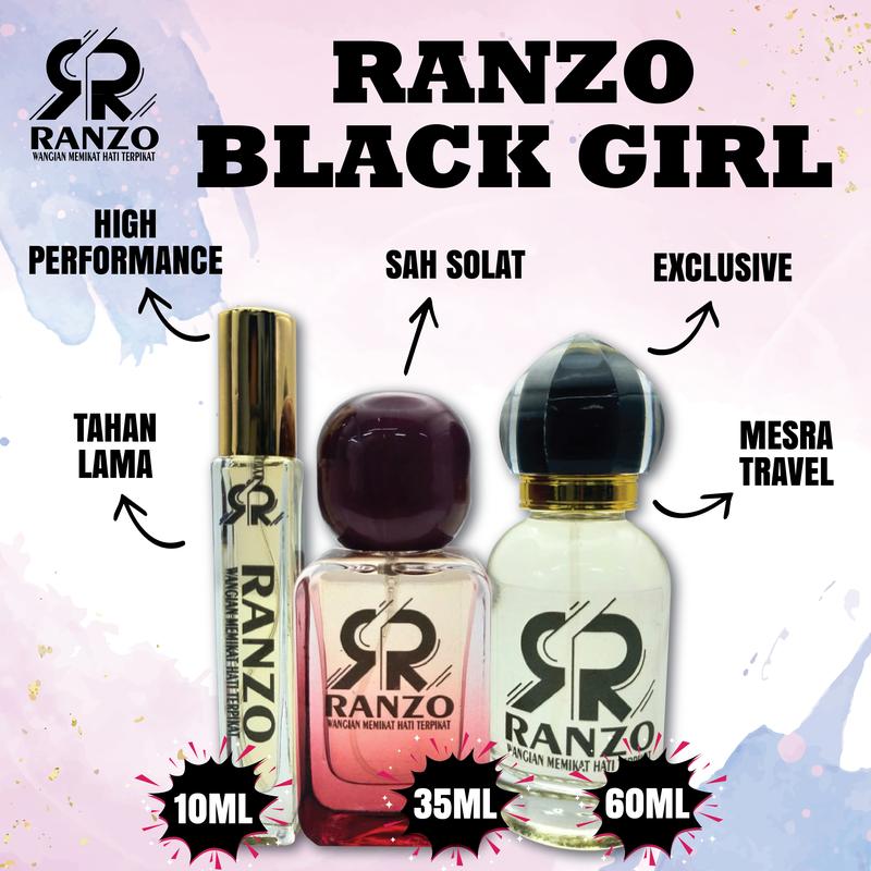 RANZO PERFUME BLACK GIRL - TikTok Shop Malaysia