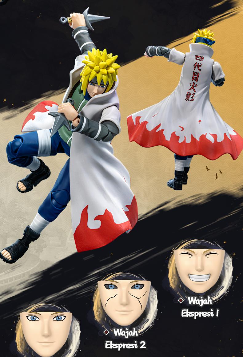 [BARU] BLOKEES Naruto Shippuden Figures CC03-Minato Namikaze (Reanimation)