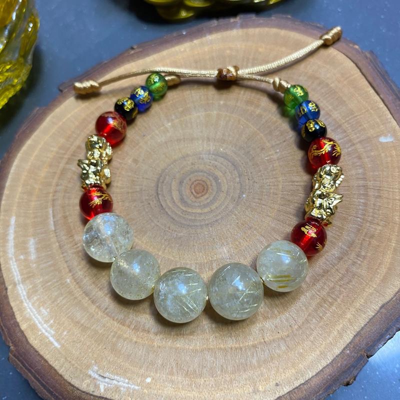 Gelang 5 Dewi Kekayaan Rejeki Batu Sedana Asli Grade AA ORIGINAL Bracelets 8