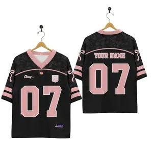 JERSEY RUGBY HOCKEY COQUEETE BLACK PINK GRATIS NAMA DAN NOMOR PUNGGUNG FULL PRINTING