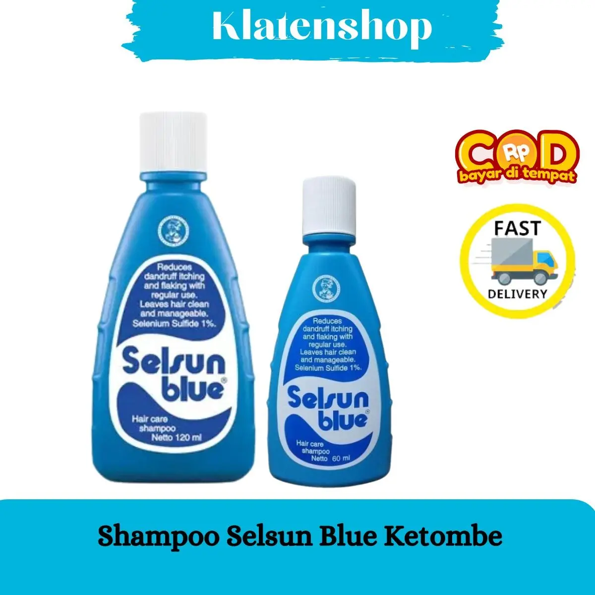 Shampoo Selsun Blue Ketombe Conditioner Haircare Shampo Perawatan
