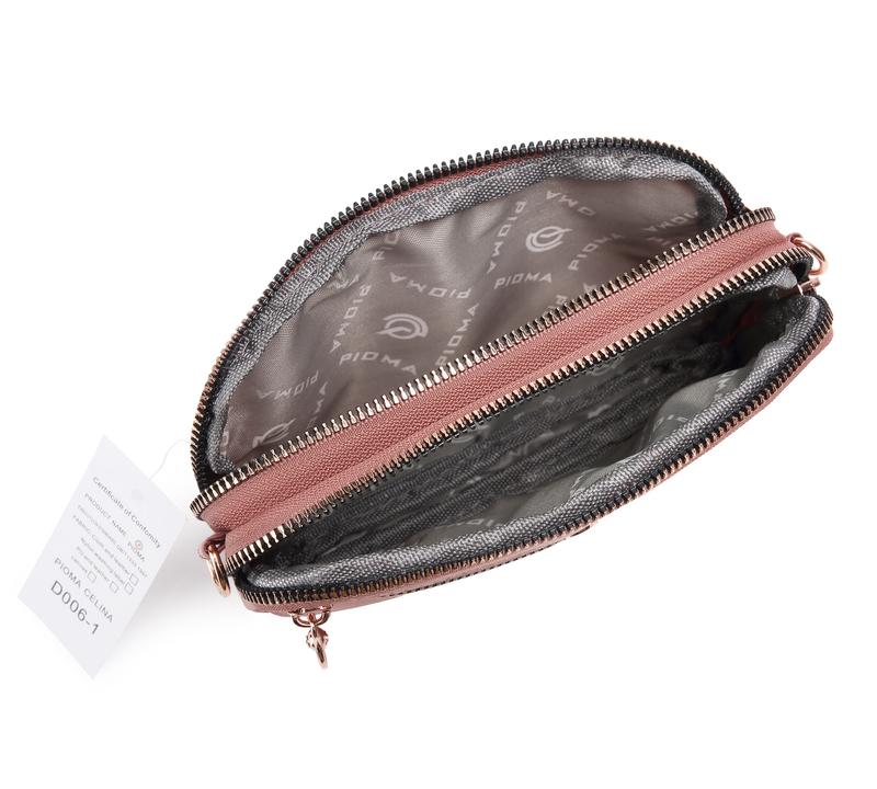Product Introduction of EMEVELE PIOMA CELINA ROSE GOLD DOMPET HP 3 RES / DOMPET WANITA / DOMPET SELEMPANG / DOMPET NYLON / 18