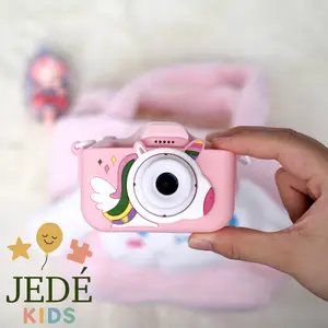 Kamera Digital Anak-Anak Layar 2.0 inch Resolusi 1080p Baterai 400mAh + Fitur Game (UNICORN KUCING SPIDERMAN)