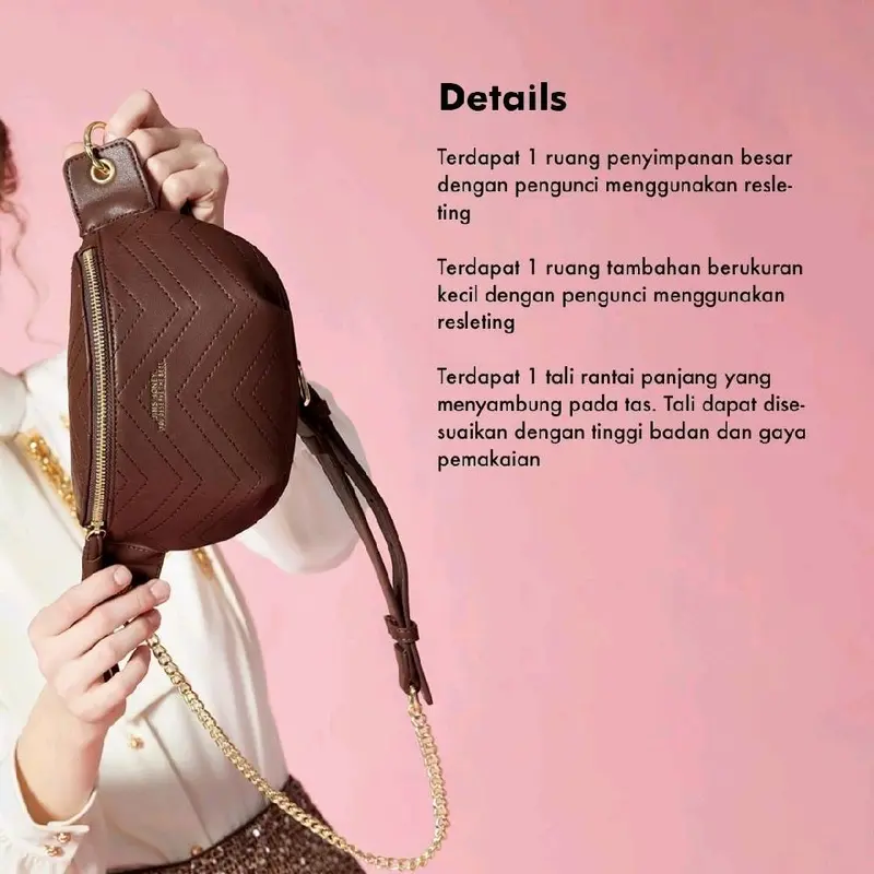 JIMSHONEY TAS WANITA CANDY WAISTBAG Cewek 4