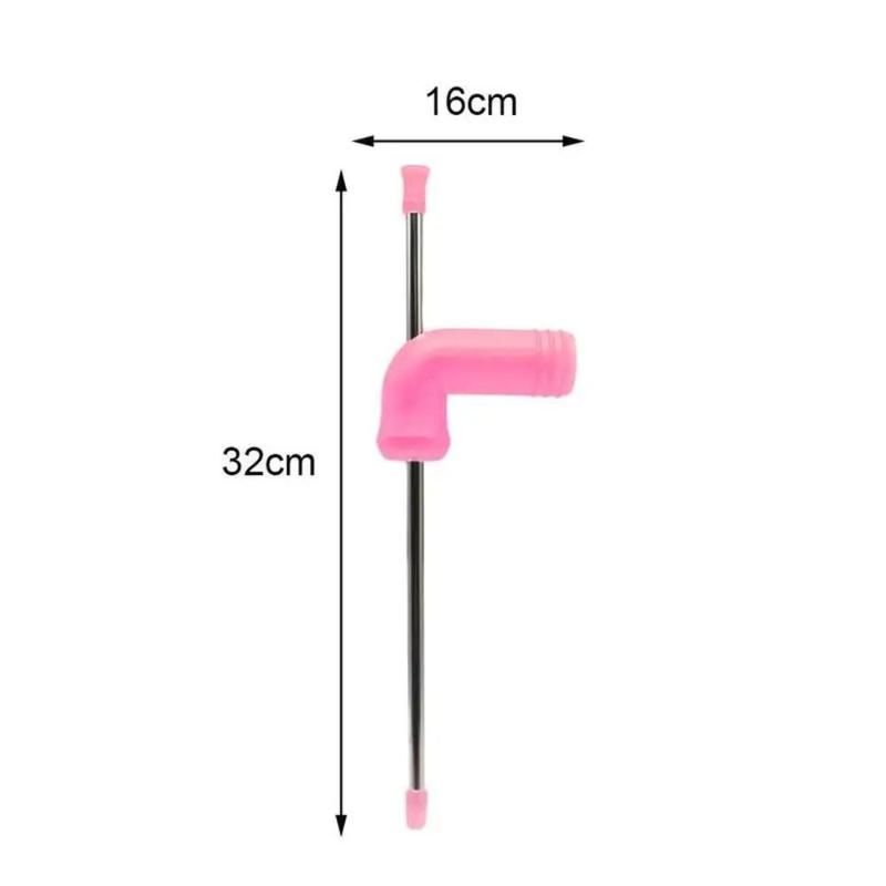 Ống Thổi Ống Thở Đôi, Dụng Cụ Bar Uống Bia, Thép Không Gỉ, Có Thể Dịch Vụ Bong Bia, Phễu, Thực Dụng Và Cầm Tay, Máy Phân Phối Bia, Thích Hợp Để Uống Bia, Dụng Cụ Bar 2