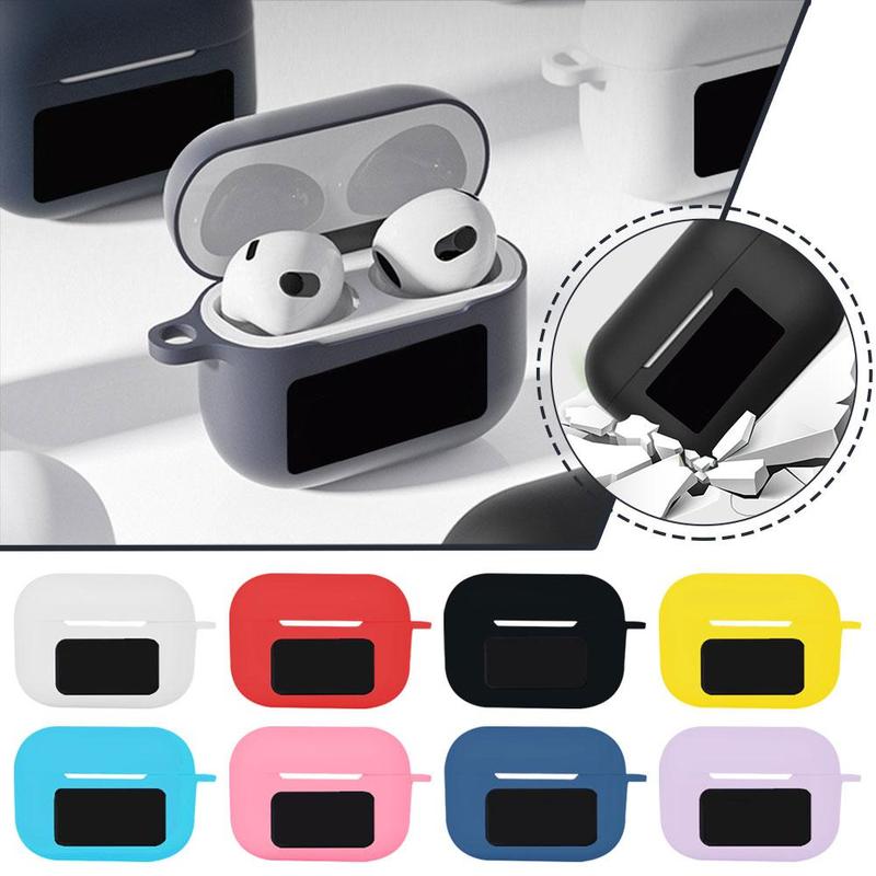 Vỏ bảo vệ tai nghe Bluetooth nhiều màu, chất liệu silicone, đạt tiêu chuẩn an toàn thực phẩm, đóng gói trong túi, chịu nhiệt – mã S0B3