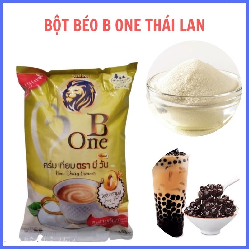  Bột Kem Béo Pha Trà Sữa Thái Lan B-One 1kg – Vị Béo Ngậy Hoàn Hảo Chuẩn Vị Quán 
