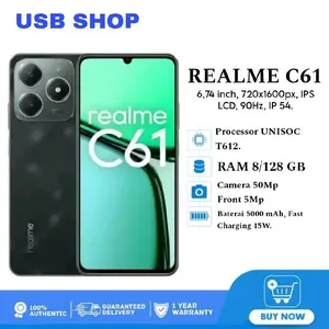 REALME C61 GARANSI RESMI INDONESIA
