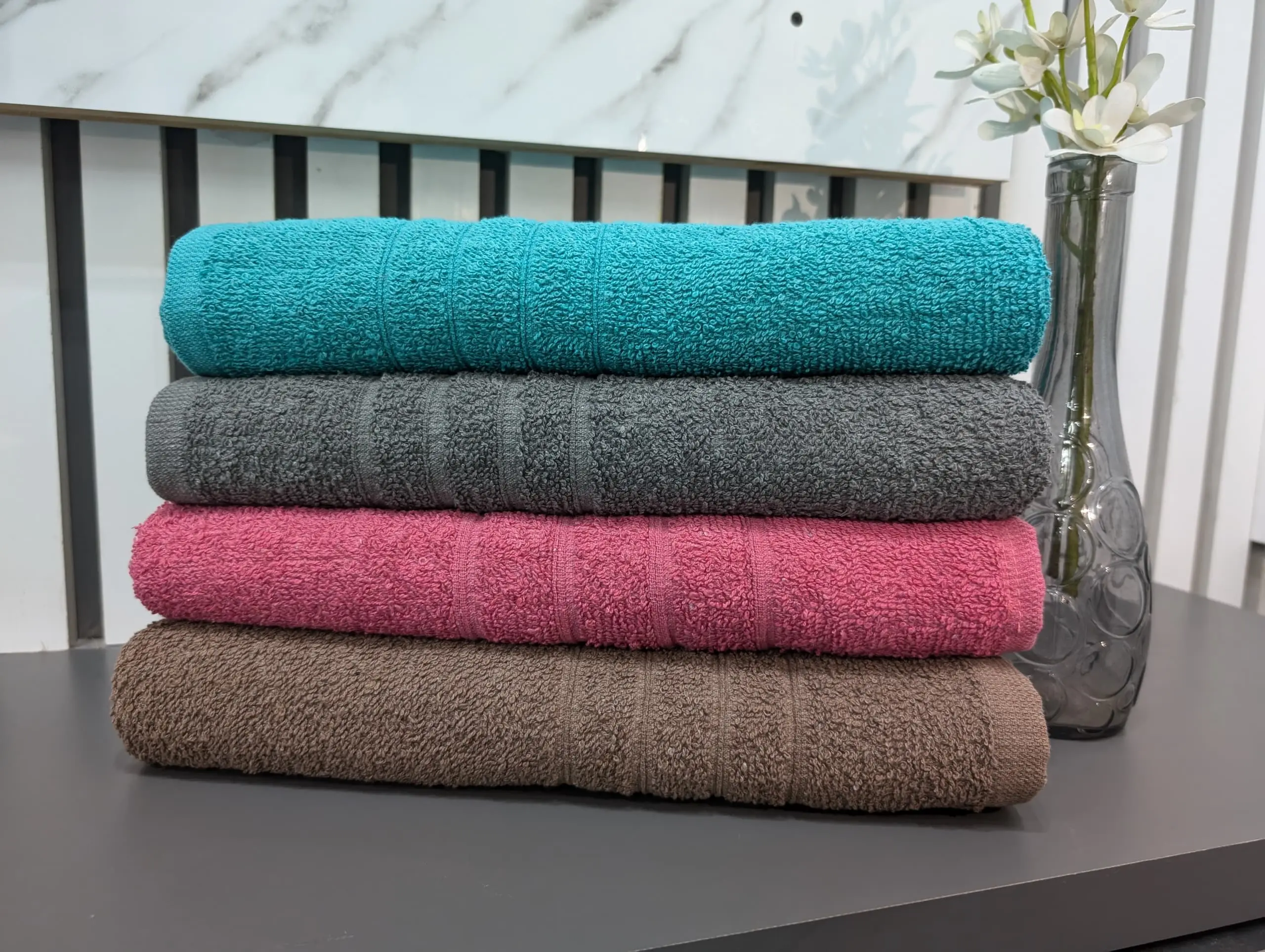 OZEN by CottonHome Bath Towel Adult : Super Absorbent ~100% Natural Cotton ( 70cm x 140cm / 27in x 54in )