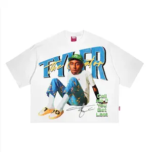 T-Shirt Tyler The Creator | Boxy Fit | T-Shirt Unisex Streetwear Premium Sablon I Kaos Distro Pria Wanita I Kaos Skena Pria Wanita I Cotton Combed I Boxy Tee