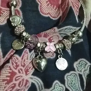 Gelang Manik-manik DIY Multi-elemen Paduan Tembaga Baja Tahan Karat Berlian Imitasi Perhiasan Mode