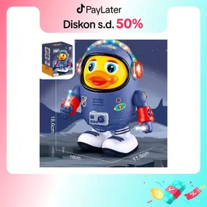 Mainan Anak Bebek Angkasa Joget Lampu Musik Mainan Anak Bebek Angkasa Joget Lampu Musik