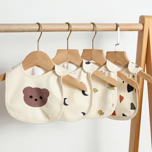 WNDR Celemek Bayi Waterproof Anti Air | Bib Waterproof Anti Air | Celemek Bayi Mpasi Bentuk U