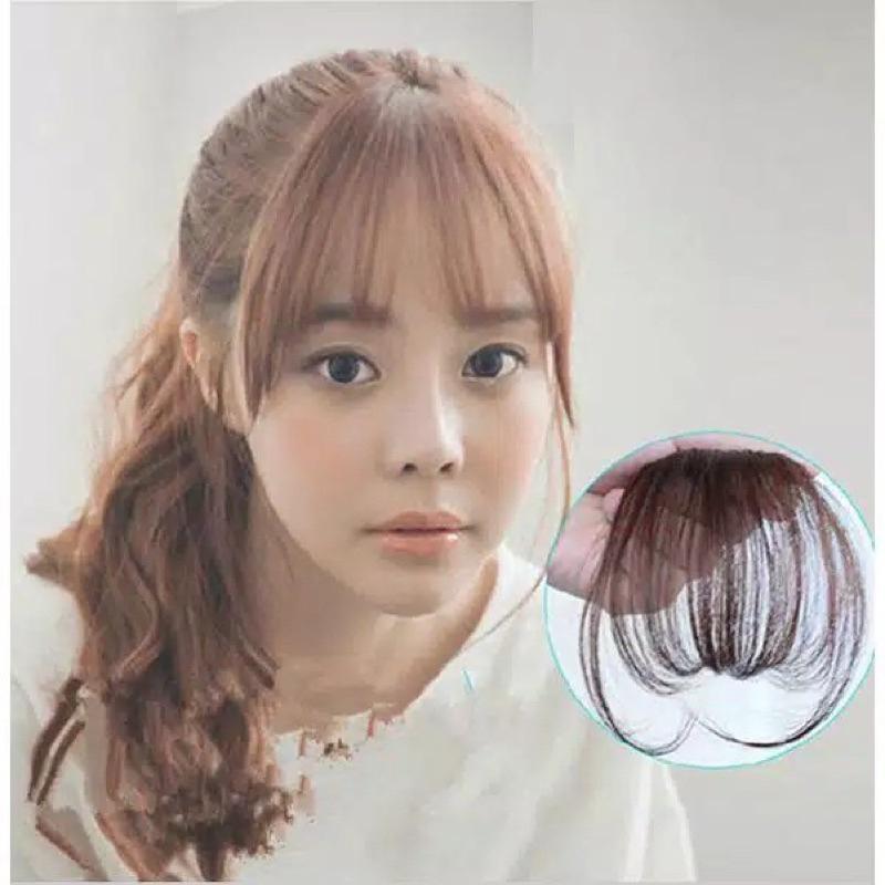 hairclip poni depan Poni palsu poni depan korea poni clip poni palsu / PONI TIPIS CLIP KOREA - jambang - pinggiran / rambut poni palsu KOREA / poni hair clip / PONI KOREA STYLE SH AF05 5