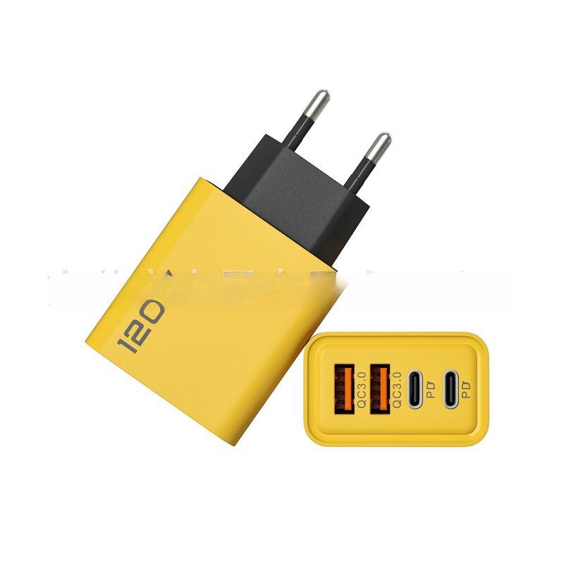 Củ Sạc Nhanh 120W Nhiều Cổng PD cho Điện Thoại Thông Minh và Máy Tính Bảng