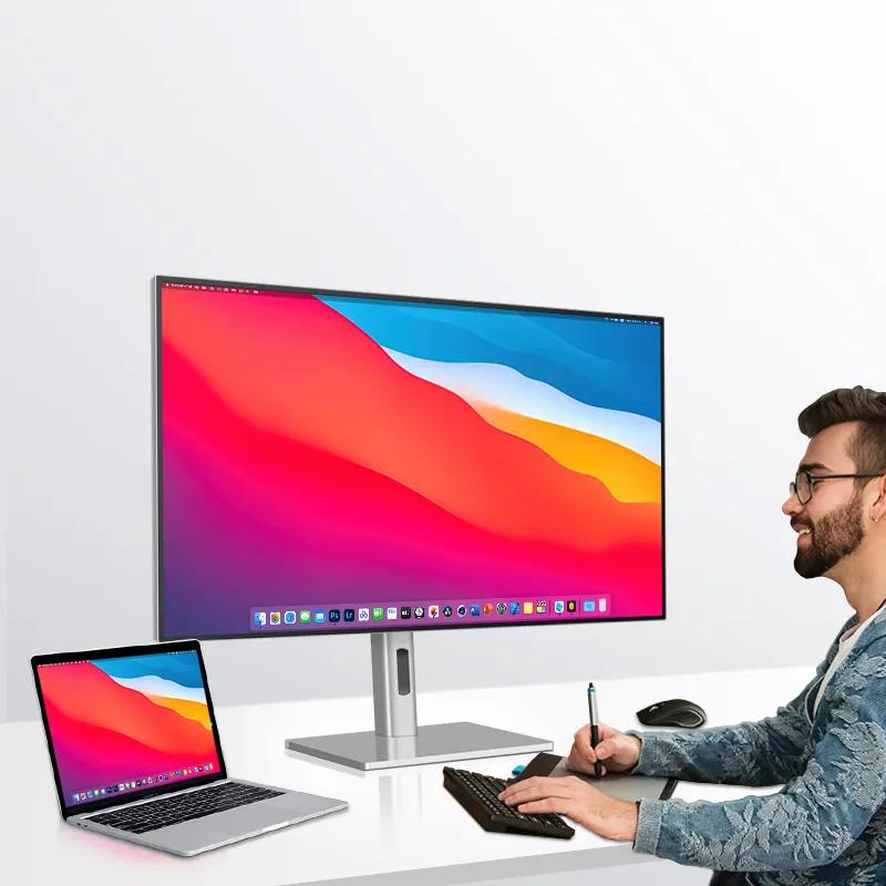 Monitor Komputer Desktop, 27Inci, 4K Definisi Tinggi IPS Rek - TikTok ...