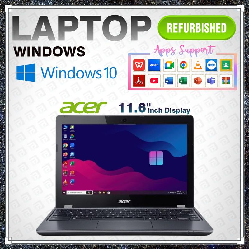 (Refurbished) Acer C720/C740 Windows Laptop / 11.6