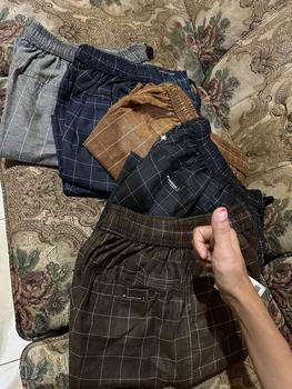 Product Review of TARTAN PANTS 100rb dapat 4pcs Celana Pendek Pria Dewasa Distro Motif Kotak Trendy Casual Santai from B**a 1