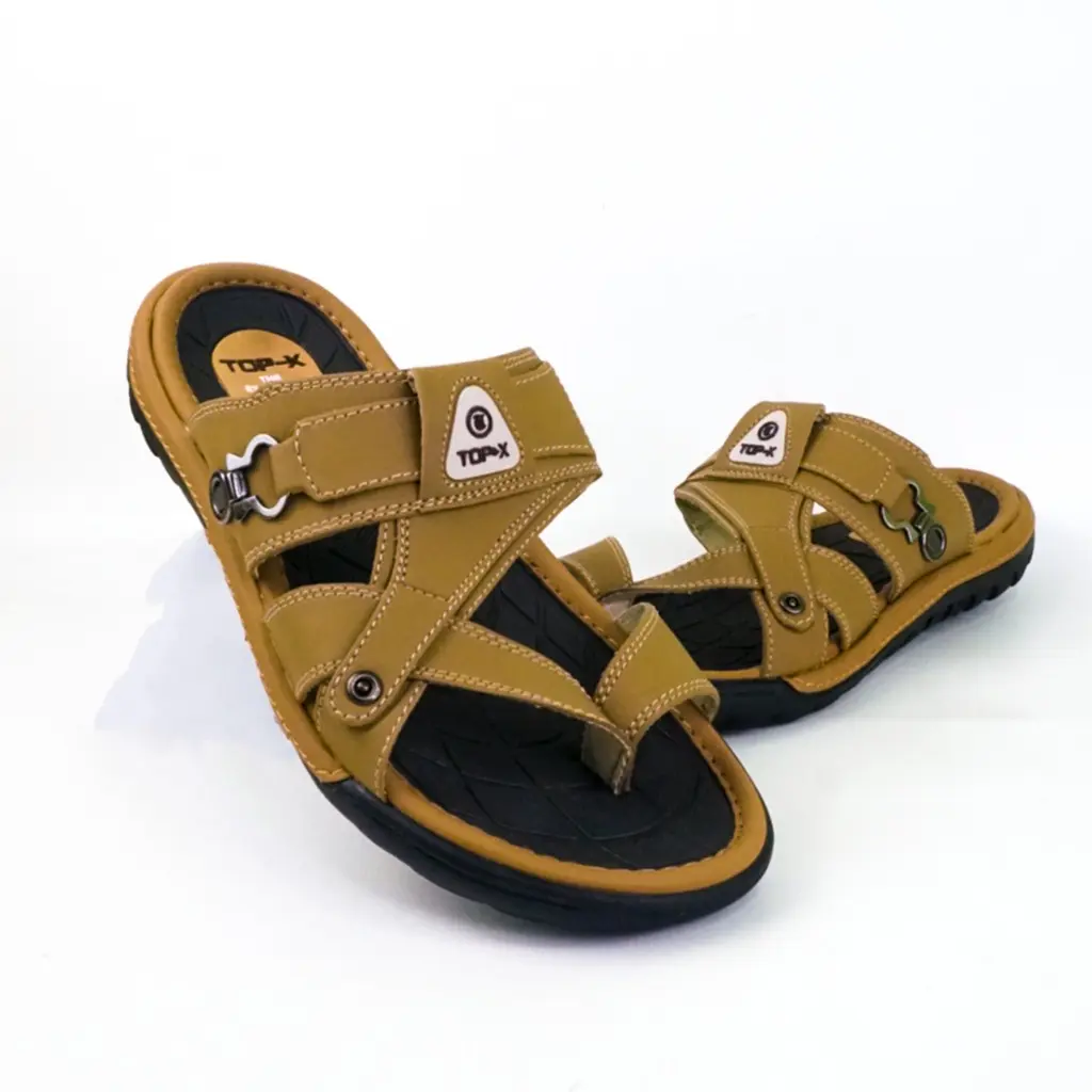 Sandal Pria Sandal Jepit Slop Pria Kulit Premium Sendal Cowok Dewasa Import Terlaris 2024