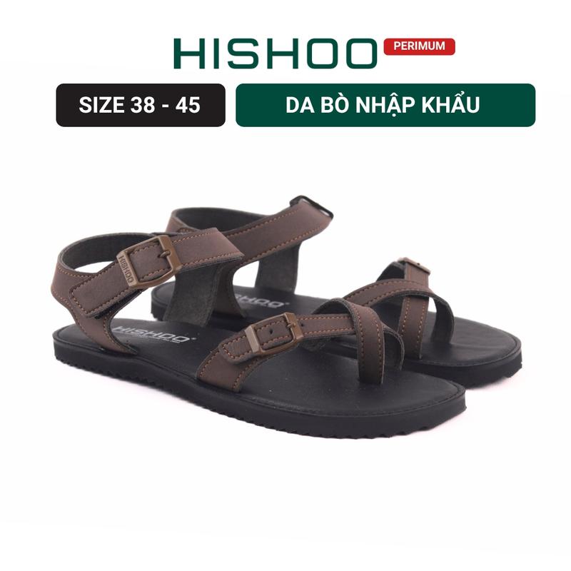 Dép sandal Daily Trek sandal (sandal đi bộ đường dài) Nam xỏ ngón premium Felix đi học công sở bigsize chính hãng Hishoo VNXK P118