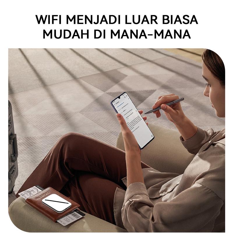 [M101] Modem Pocket WiFi6 M101 Portable Modem Router WIFI Wireless  Sinyal 4G LTE