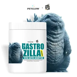 Gastro Zilla by Petglow x Samoir Cat Probiotic Probiotik Penyerapan Protein Vitamin di Pencernaan Usus Kucing Gastrozilla Penggemuk Kucing Peningkat Fungsi DrontalPlus Pereda Diare FLUTD RC Gastrointestinal Kucing