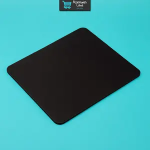 Mousepad Hitam Polos 22x18 | Mousepad Murah | High Quality