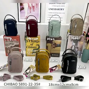 TAS WANITA CHIBAO IMPORT BISA SELEMPANG DAN JINJING 5891 BAHAN KANVAS