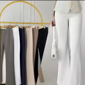 CELANA CUTBRAY PINGGANG HIGH WAIST BAHAN SCUBA PREMI STRETCH ELASTIS