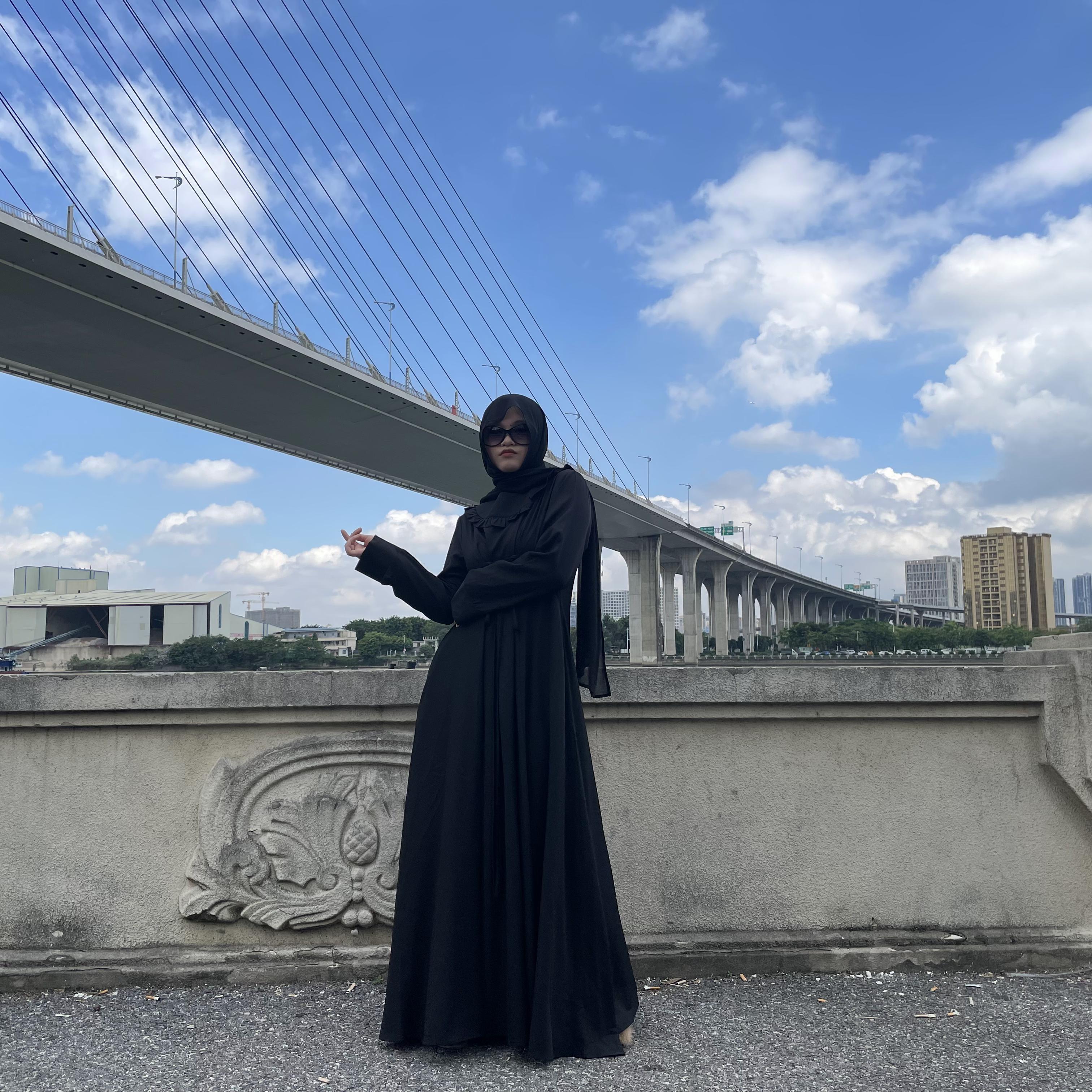 6430# Fashion Muslim Women Dress - CHAOMENG MUSLIM SHOP