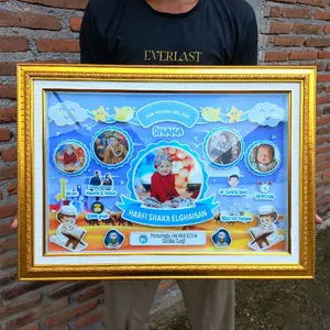 Biodata Baby 3D 18r Bingkai Nama Kelahiran Biodata Pop Up