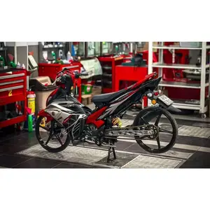 STRIPING STICKER TRANSPARAN MX NEW 135 MOTIF VIETNAM TERBARU STRIPING TRANSPARAN LC 135 CUSTOM