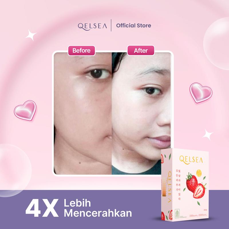 Qbast Qelsea 5 Pcs Glutathione 360 mg Collagen Drink Pencerah Mencerahkan 2