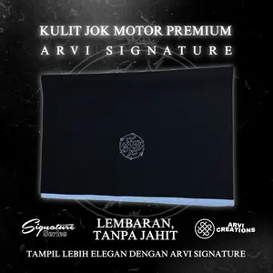 Kulit Jok motor Arvi Signature Edition Texture Halus lembaran Universal Motor Matic & Bebek