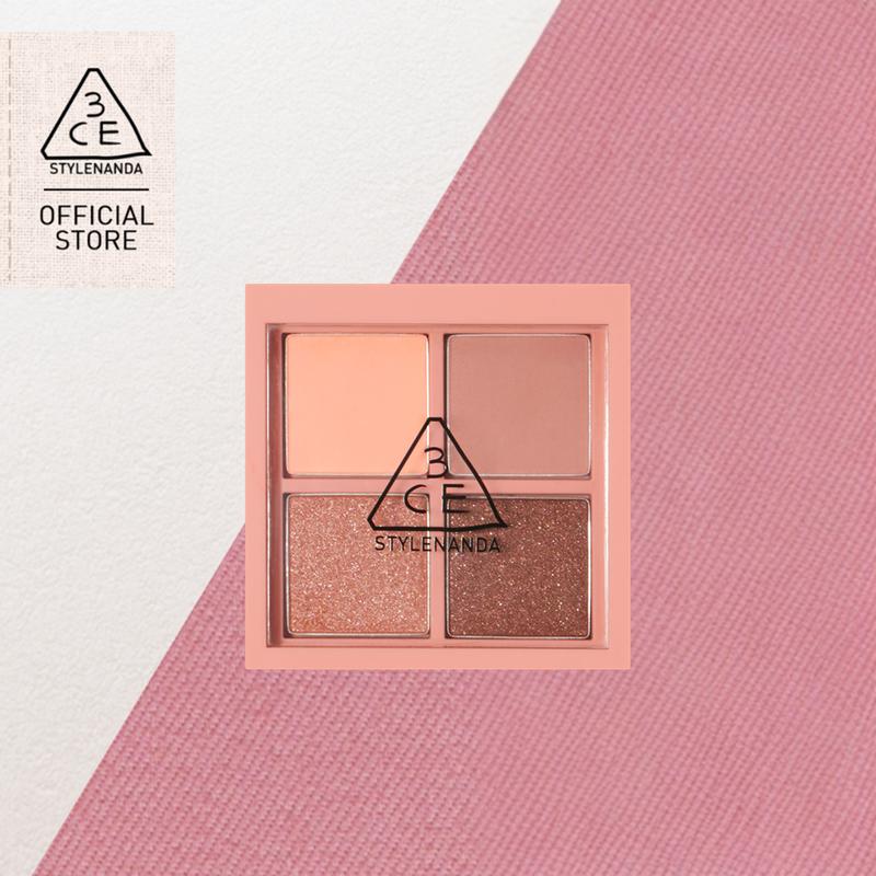 [FS] Bảng phấn mắt 3CE 4 màu cỡ nhỏ nhiều màu 3ce Mini Multi Eye Color Palette Small Eye Shadow 3.2g