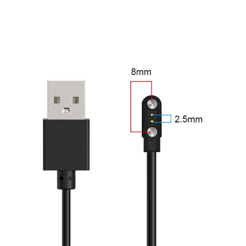 New Wire Cord Charging Magnetic Charging Smart Watch Charger USB Power Charger 2 Pin 2