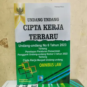 Undang-undang Cipta Kerja terbaru| Omnibus Law