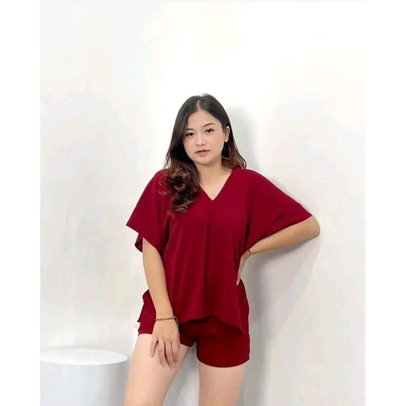 Oneset long square Nagita hotpants terlaris  bisa bayar ditempat 6