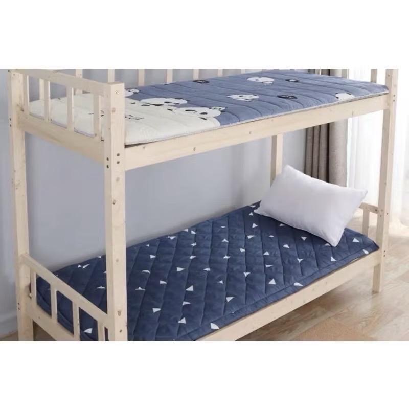 Nệm ngủ văn phòng gấp gọn 1 người nằm êm và mát size 90x200cm