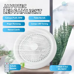 Lampu Kipas AC E27 30/50/60-watt Plafon Remote control LED Lampu kipas ruang tamu 2in1 LED Smart Fan Light Ceiling Fans with Lampu