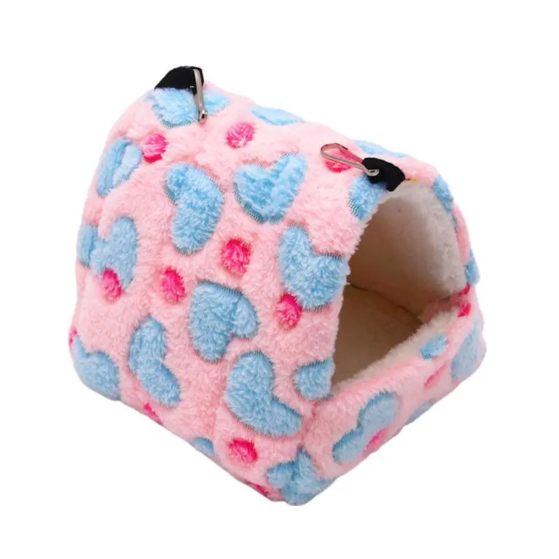 Túi Ngủ Cotton Cho Hamster, Tổ Sóc, Vẹt Đuôi Dài, Thoải Mái, Ấm Áp, An Ninh, Tam Giác 5