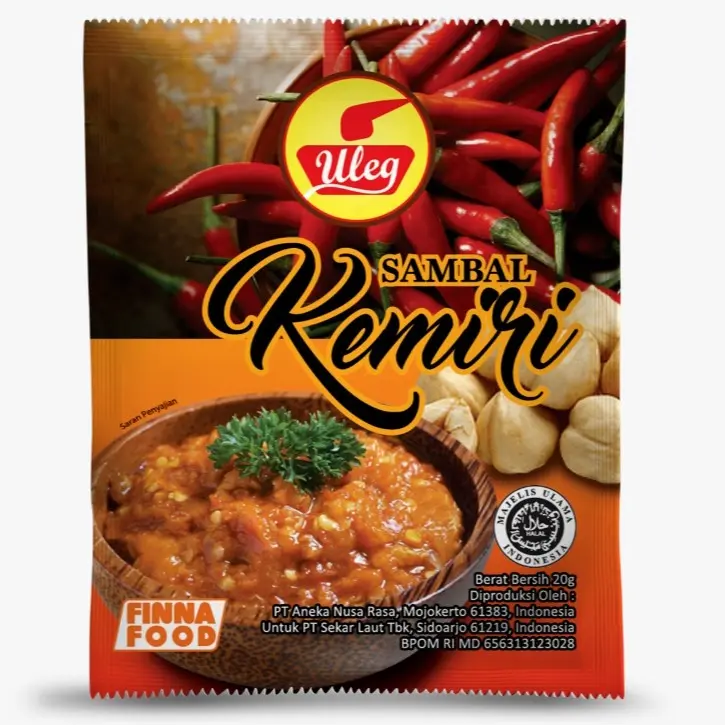 Sambal Uleg: Kemiri Sachet