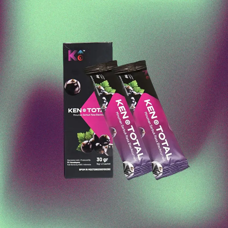 Serbuk Rasa Blackcurrant Siap Seduh 5