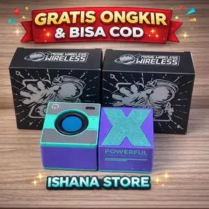 SPEAKER MUSIK BOK MINI PORTABLE BLUETOOTH WIRELESS X1 TERMURAH & TERLARIS