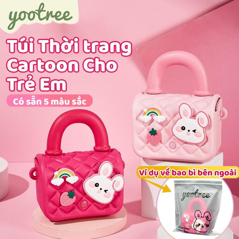 【yootree CFB01 Túi Đeo Chéo Princess Dopamine Dành Cho Trẻ Em Túi Đeo Vai Mini Hợp Xu hướng 2025 Unisex Phụ Kiện Quần Áo Dễ Thương Thích Hợp Cho Bé Gái Và Bé Trai Túi Xách + Túi Đeo Hông