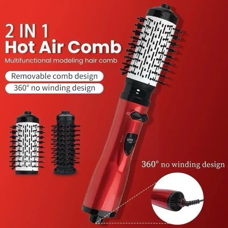 Hair Dryer Auto Rotate Brush Catokan Hairdryer Sisir Blow Otomatis Terbaru MXNA 2 Brush Gemei Sisir