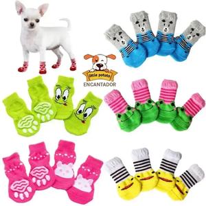 Nuevas calcetines para mascotas con fondo antideslizante, calcetines de alta calidad para perros y gatos, material de lana de ajuste universal, regalo de Navidad y Halloween
