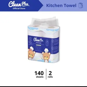 Tisu dapur Cleanplus towel - isi per pack 2 ROLL besar - Tisu dapur setara PASEO towel